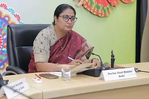 Delhi CM Rekha Gupta