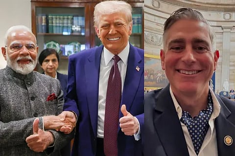 trump and modi photo