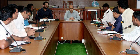 district koppal kalyana karnataka utsava dc meeting