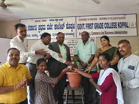 district koppal cast survey koppal vv programme
