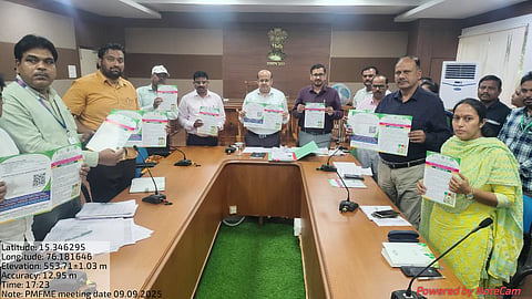 district koppal dc suresh itnal pmfme scheme awareness programme