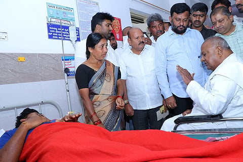 ರಾಜಕೀಯ ನಾಯಕರಿಂದ ಸಾಂತ್ವನ