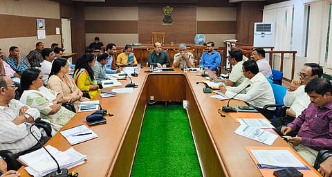 district koppal dc meeting cm programme