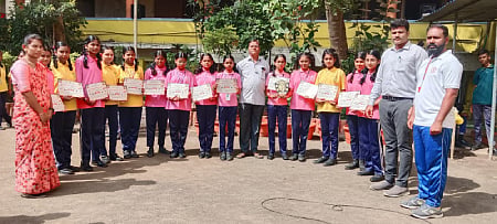 Achievement in zonal level sports meet
