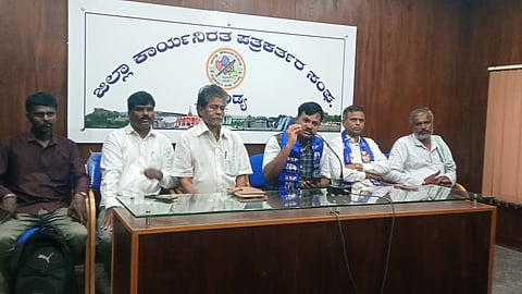 BSP press conference Mandya