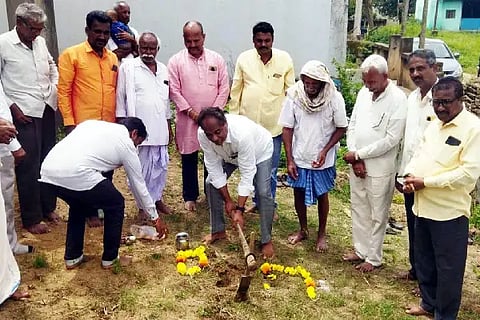 Bhumi Pooja to Sri Mylaralingeshwar Bhavan