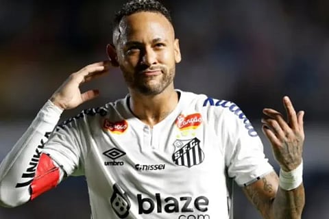 Brazilian football star Neymar