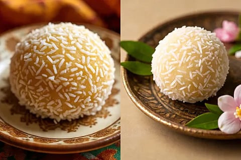 Coconut laddu