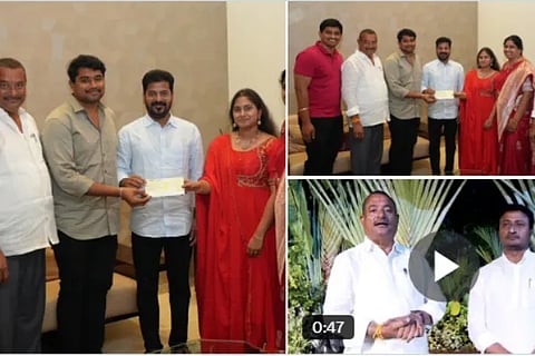 Congress MLA donates Rs 2 cr to farmers