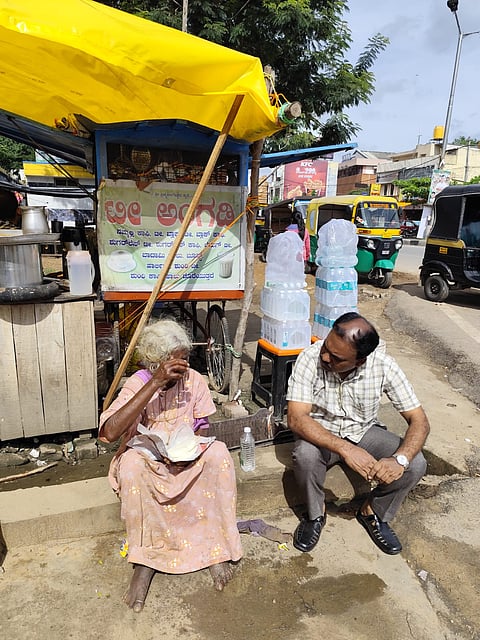 DC sheltered a homeless grandmother Mandya