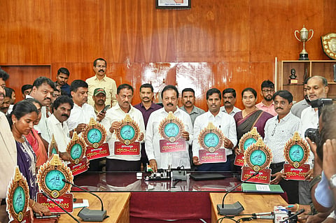 Dasara logo released Mandya