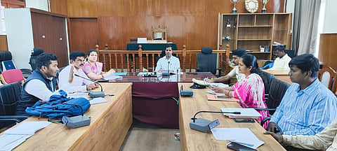 District Level Aadhaar Monitoring Committee Meeting Mandya