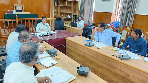 District level committee meeting Mandya