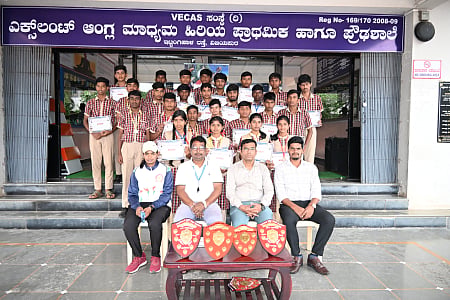 Excellent student performance in sports event