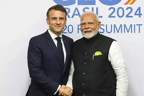 French President Macron