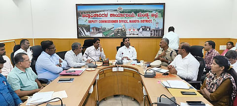 Meeting on Adequate Management of Manure Mandya