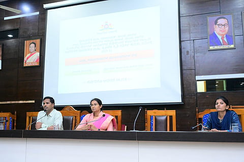 Meeting on Social and Educational Status Survey Mandya
