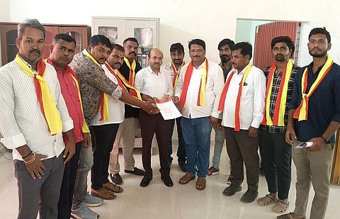 Namma Karnataka Sene Memorandum - Copy