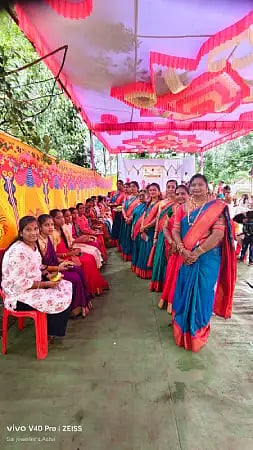 Navratri festival Udi filling program