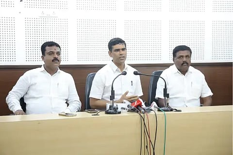 Rajeev press meet