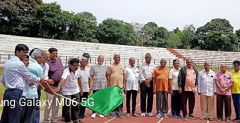 Sports competition for senior citizens in Mysore