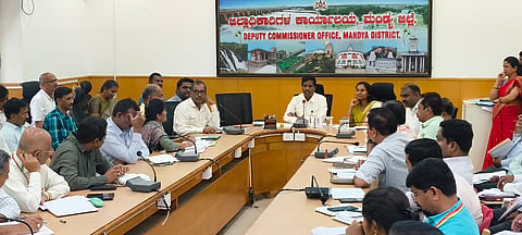 Survey pre meeting Mandya