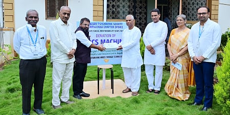 TDCS equipment donated to Kumareshwara Hospital