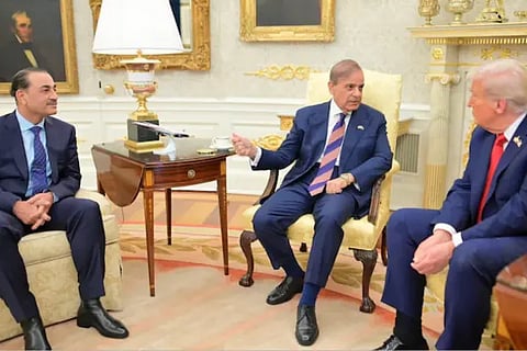 Donald Trump Shehbaz Sharif