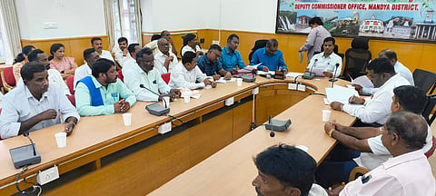 Valmiki Jayanti Preparatory Meeting Mandya