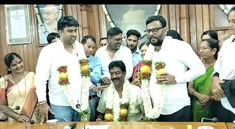 ಗಿರೀಶ್ ಚನ್ನವೀರಪ್ಪಗೆ ಒಲಿದ ಪಾಲಿಕೆ ಗದ್ದುಗೆ
