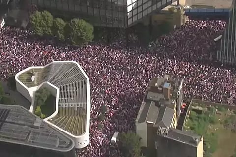 Anti Immigration Protesters