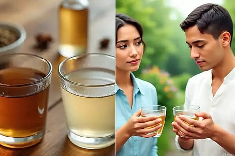 Cumin water vs anise water