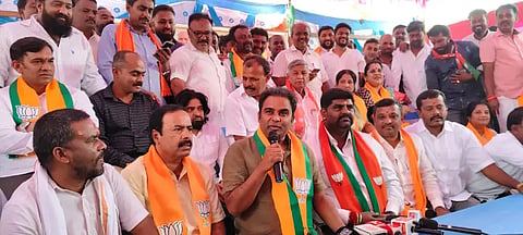 ex mla manjunath gowda