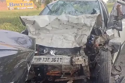 hariyana car accident