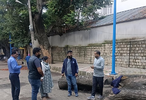 officers visit