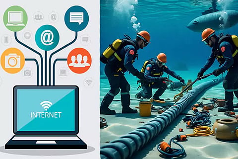 Red Sea Cable cut