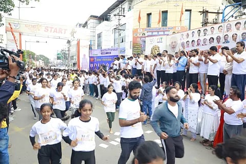 youth run Marathon competition