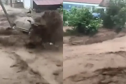 Heavy Rain In Nepal