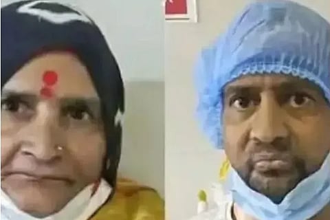 72 Year Old Woman Donates Kidney To Save Son Life In Indore