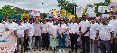 Celebrating World Heart Day Mandya