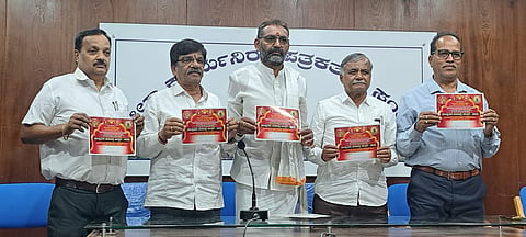 Chandravan Ashram Trust Secretary Press Conference Mandya