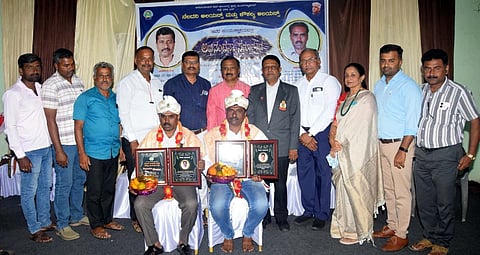 Congratulatory ceremony at Hardikar Bhavan Mandya