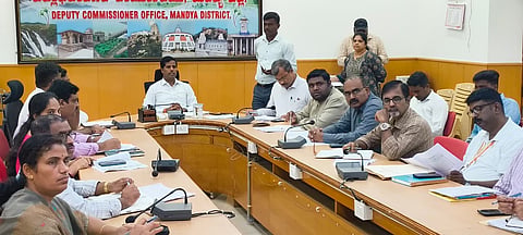 Disaster Management Authority Committee Meeting Mandya