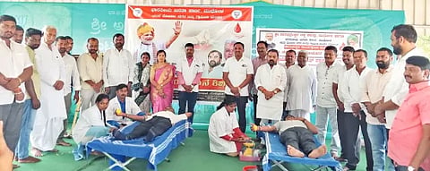 Donate blood and save lives.