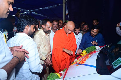 Free ambulance service launched Mandya