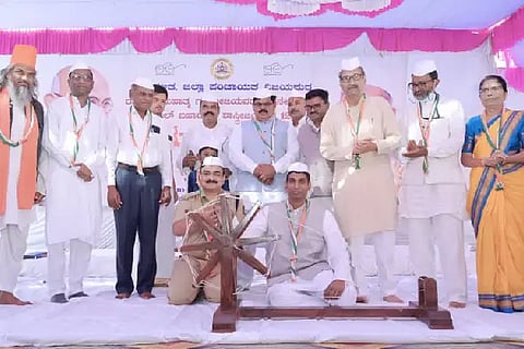 GANDHI JAYANTI IN GANDHI BHAVANA