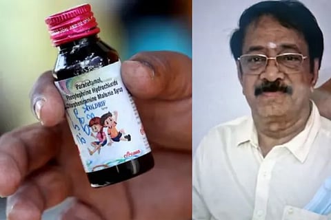 maker of Coldrif syrup, arrested