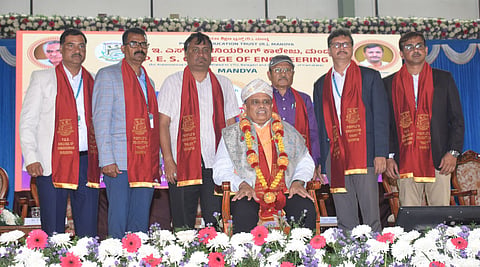 Graduation ceremony at PES College Mandya