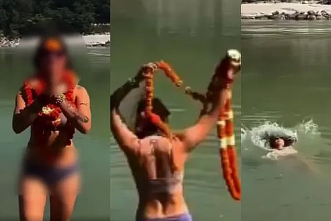 Holy Ganga Bikini Bath