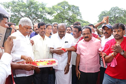 Inauguration of well-equipped auto station Mandya